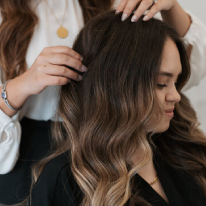 Rosenberg, TX Hair Salon 7 Color Deposit Circle