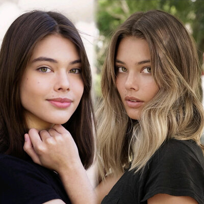 balayage slider 1